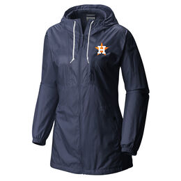 Houston Astros Women&#39;s Long Windbreaker